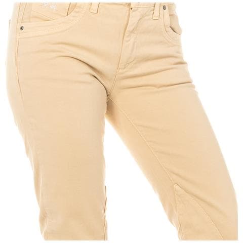 Pantaloni Elasticizzati Elasticizzati Con Basso Con Taglio Skinny Lwt010 Donna - Foto 2