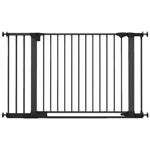 Safetots Cancelletto Safestep, Nero, 131cm - 138cm, Passaggio Extra Basso, Apertura Extra Larga Di 81cm - Foto 1