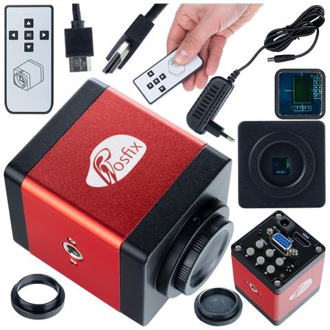 Camera Microscopica Draco Red Pro Kmdrp-hdmi-vga - Alta Fedeltà Cromatica | 2mp, Fullhd, 60fps | Uso Professionale E Didattico - Foto 1