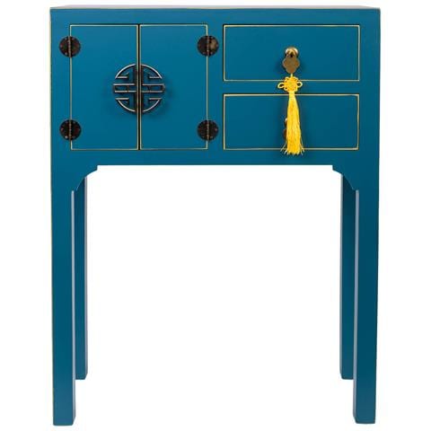 Mobile Da Ingresso In Legno Con 2 Cassetti E 2 Porte 63x26x83h Cm - Foto 2