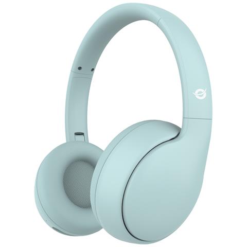 PARRIS04B cuffia e auricolare Con cavo e senza cavo A Padiglione Musica e Chiamate Bluetooth Azzurro - Foto 1