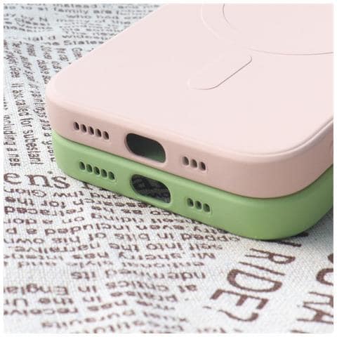 Custodia In Silicone Compatibile Con Magsafe Per Iphone 15 Pro Max - Blu - Foto 7