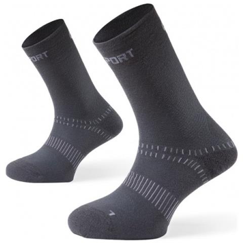 Calze Doubles Nero Grigio 45/47 - Foto 1