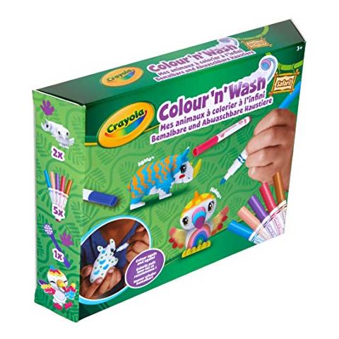 Crayola Color'n'wash Animalimes Animali Da Colorare Kit Coniglio E Gatto - Foto 1