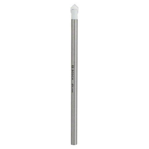 CYL-9, Drill, Piastrelle morbide in ceramica, Piastrella morbida, Piastrella da parete morbida, Vetro non indurito, Attacco cilindrico, Acciaio inossidabile, Bianco - Foto 2