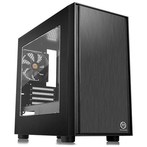 Case Versa H17 Window Micro Tower Micro-ATX / Mini-ITX 1Porta USB 3.0 Colore Nero (Finestrato)  - Foto 2
