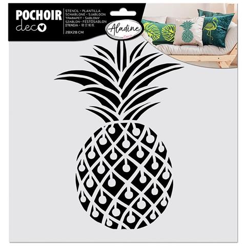 Stencil Tessile - Ananas - Foto 1