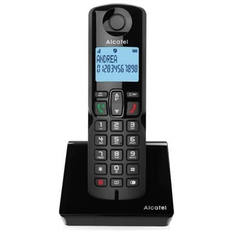 S280 Solo Cordless Dect Con Vivavoce 3 Tasti Chiamata Rapida Black - Foto 1