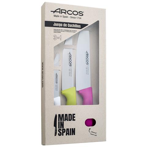 Set Di Coltelli Da Cucina Serie Niiza In Acciaio Inox Nitrum® E Manico In Polipropilene - Foto 1