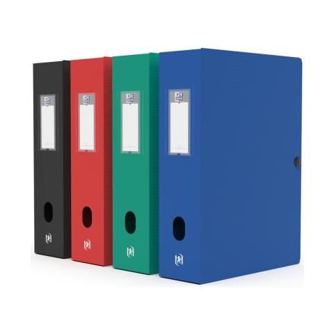100200171 Raccoglitore 600 Fogli Nero, Blu, Verde, Rosso Polipropilene (pp) - Foto 1