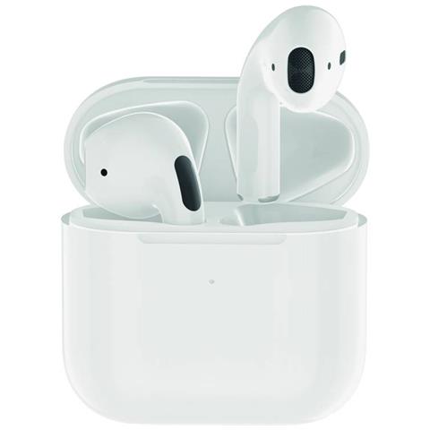 TWS Mini Auricolare Wireless In-ear Musica e Chiamate Bluetooth Bianco - Foto 1