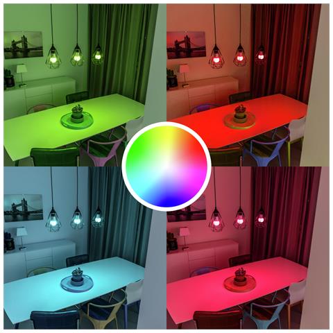 71282 soluzione di illuminazione intelligente Lampadina intelligente Wi-Fi Bianco - Foto 5