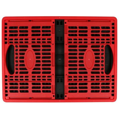 Scatola Pieghevole Con Manici Voilà Rosso 47,5 X 35 X 23,6 Cm (10 Unità) - Foto 2