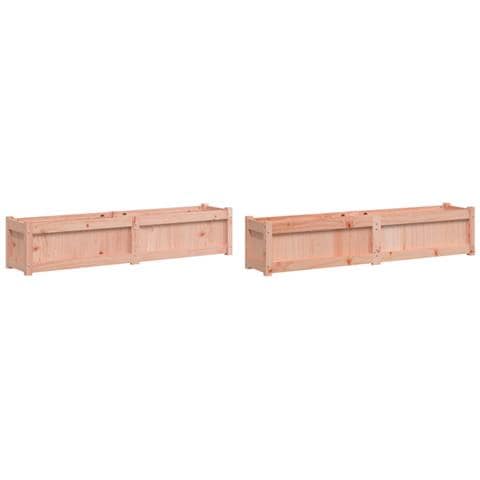Fioriere Da Giardino 2 Pz In Legno Massello Di Douglas - Foto 2