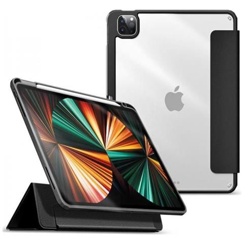 Boston 25,9 Cm (10.2"") Custodia A Libro Grigio, Trasparente - Foto 1