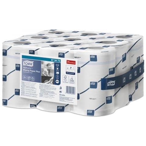 473474 Asciugamano Di Carta 200 Fogli 67 M Bianco - Foto 1