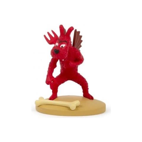 Figura In Resina Tintin Tf1 - Demone Nevoso Medio 7 Cm - Foto 1