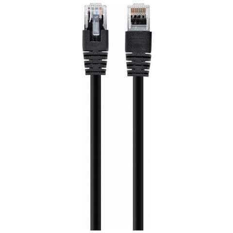 PP6U-0.25M /BK cavo di rete Nero 0,25 m Cat6 U /UTP (UTP) - Foto 1