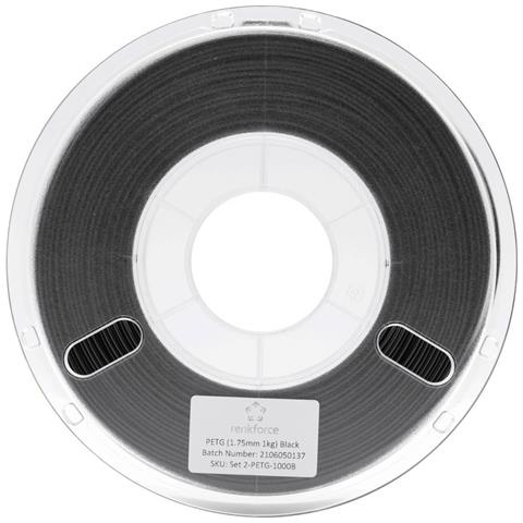 RF-4738592 materiale di stampa 3D Polietilene Tereftalato Glicole (PETG) Nero 1 kg - Foto 2