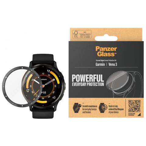 Panzerglass Garmin Venu 3 Trasparente Polietilene Tereftalato (pet) - Foto 3