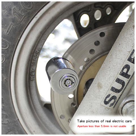 Bloccadisco Moto - Antifurto Di Sicurezza Per Moto E Scooter - Foto 4