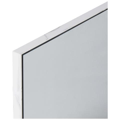 Armadio A Muro Per Specchio Da Bagno Joinville 60 Cm 54 Cm Marmo Bianco - Foto 8