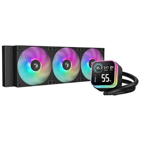 Ki tRaffreddamento a Liquido LQ360 WH Ventole 120 mm Colore Nero - Foto 1