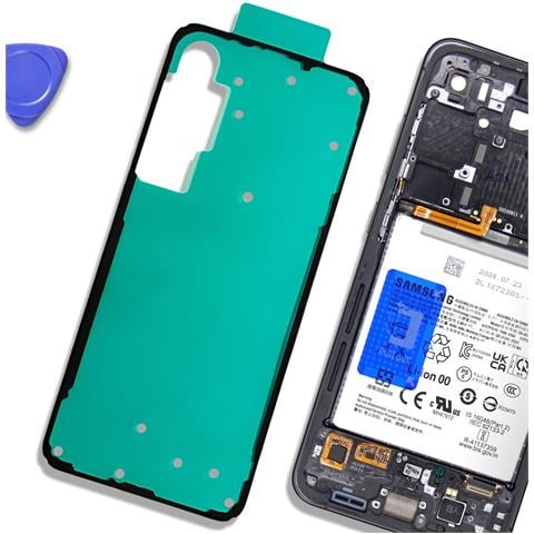 Adesivo Originale Per Galaxy S24 Fe Schermo, Trasparente - Foto 4