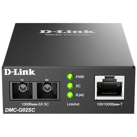 DMC-G02SC /B convertitore multimediale di rete 1000 Mbit /s Modalità multipla - Foto 1