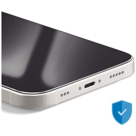 Protezione Schermo Vetro Temperato Per Iphone 14 Plus Anti-spia Anti-graffio - Foto 2