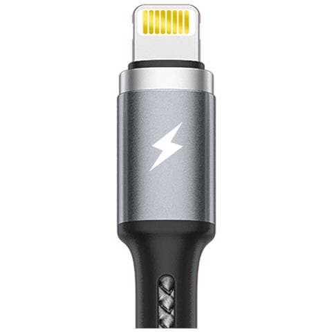 Cavo 3 In 1 Usb-a A Lightning Usb-c Micro Fython Pd 1.2m Ricarica Rapido, Argento - Foto 2