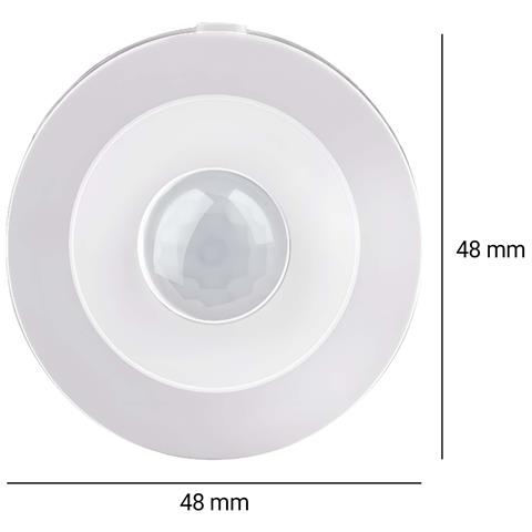 Sensore Di Movimento Pir Rilevamento 5m Zigbee, Bianco - Foto 4