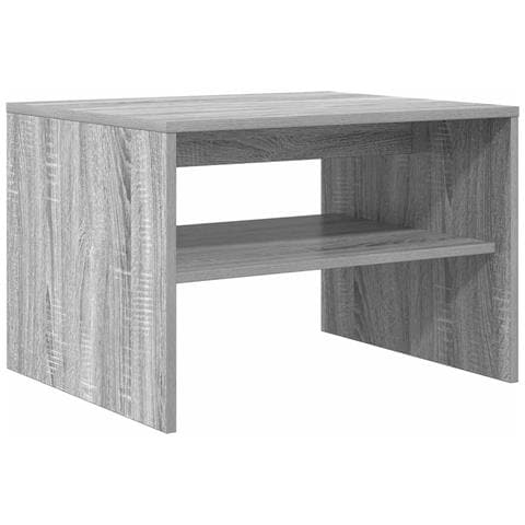 Tavolino da salotto Grigio Sonoma 60 x 50 x 40 cm - Foto 1