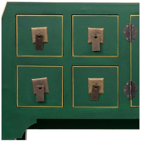 Mobile Da Ingresso In Legno Con 4 Cassetti E 2 Porte 98x26x80h Cm - Foto 8
