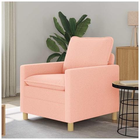 Divano Rosa 76 x 81 x 87,5 cm Tessuto - Foto 2