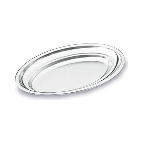 62850 - Fontana ovale in acciaio inox. 50 cm - Foto 1