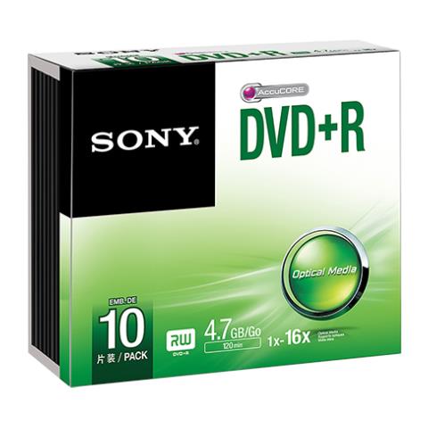 Dvd+r 16x Slim Case 10 Pezzi Siae Esclusa - Foto 2