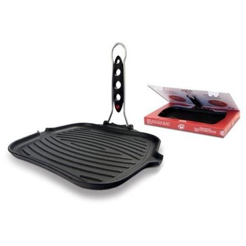 Bistecchiera in Ghisa - Linea Dietella-Go Dimensioni 25x25 cm - Foto 2