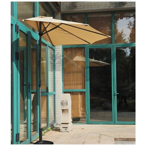 Ombrellone A Parete 1/2 Tondo Diam. cm. 270 - Foto 2