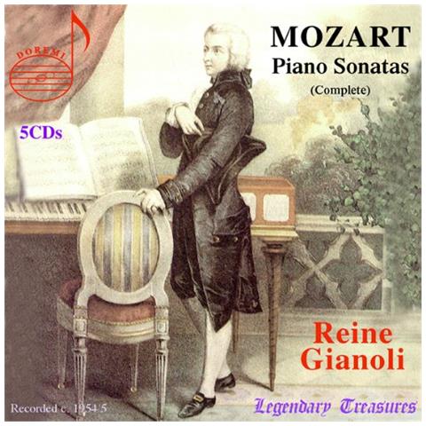 Gianoli, Reine - Mozart Klavierson. Kpl. / Gianoli (5 Cd)  - Foto 1