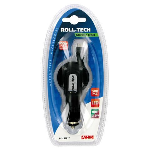 Trasformatore Roll-tech Per Micro-usb, 500ma, 12/ - Foto 2