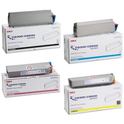 TONER COMPATIBILE -  Per Oki C9300 41963608 Nero 15000pag. - Foto 1