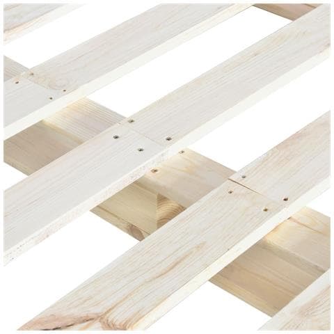 Giroletto In Pallet Di Legno Massello Di Pino 200x200 Cm - Foto 6