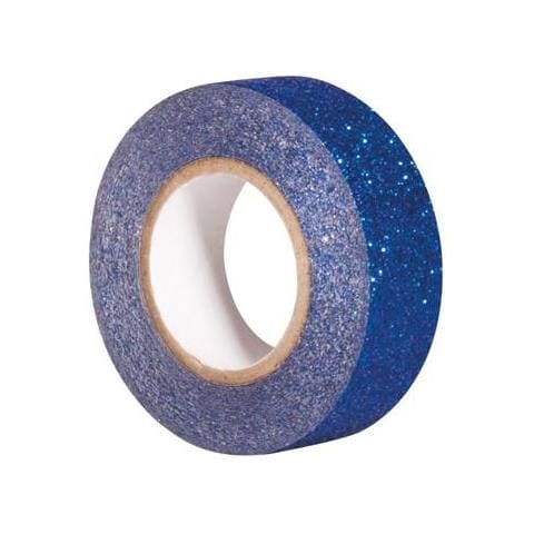 59925376 Nastro Glitter 15 Mm, Rotolo 5 M, Blu Royal - Foto 4