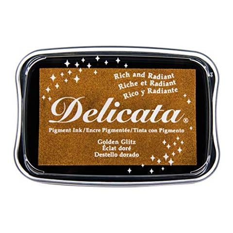 Tampone Delicata Metallic, Oro, 9,9x6,8x1,9cm, Mis. L - Foto 1