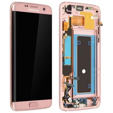 Galaxy S7 Bordo G935f Rose Full Screen Pronto Per Essere Installato - Foto 1