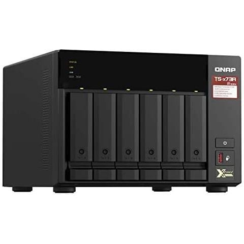 NAS TS-673A-8G 8 Slot 3.5" / 2.5" Interfacce 2 x Gigabit Ethernet / 1 x USB 3.0 / 2 x USB 3.1 Ram 8 GB - Foto 2