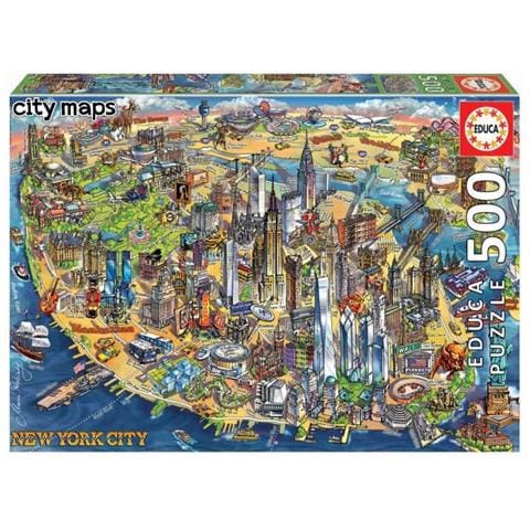 Puzzle - 500 Piano Di New York - Foto 1