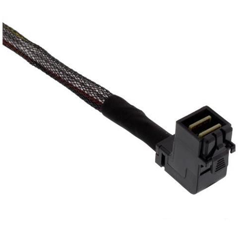Mini SAS HD 0.5m, SFF-8643, 4 x SATA, Nero - Foto 1