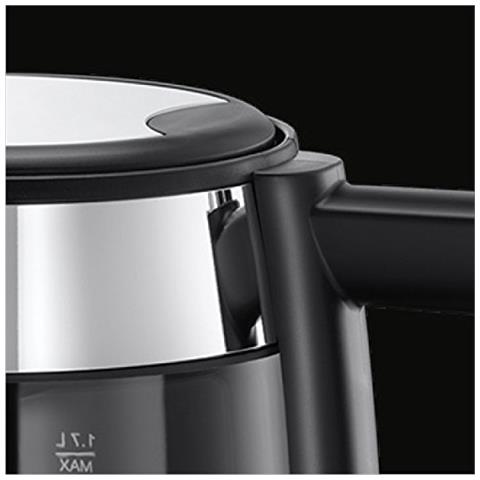 23830-70 1.7L Nero, Acciaio inossidabile bollitore elettrico - Foto 2